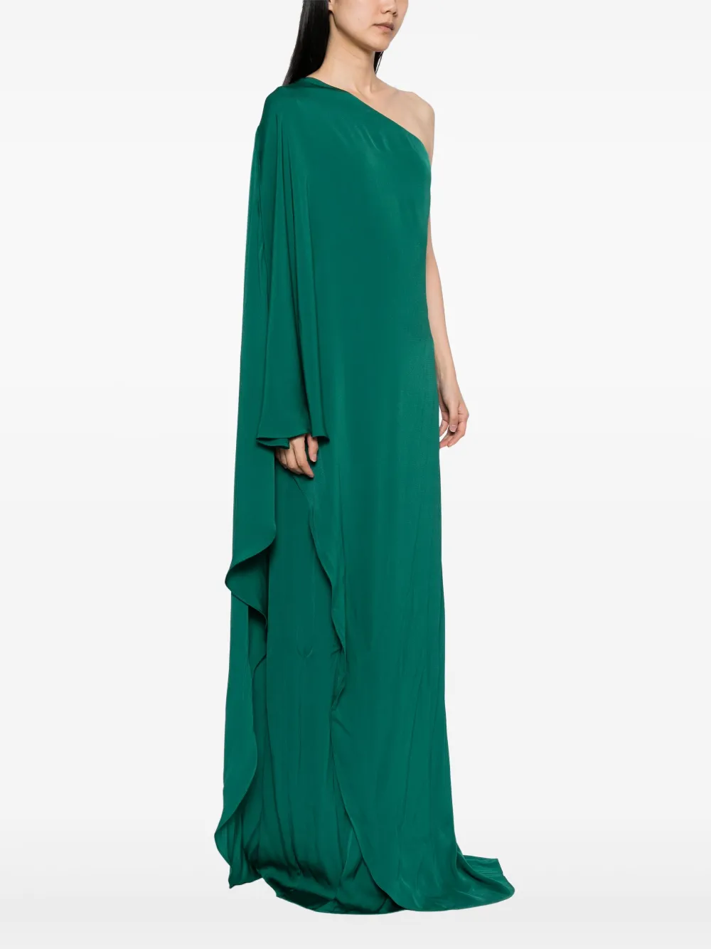 TOM FORD Strapless jurk Groen