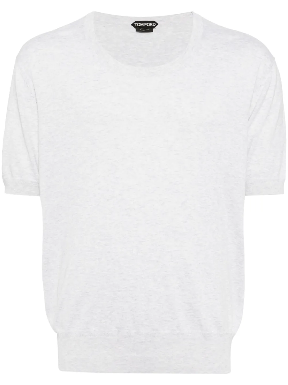 TOM FORD Gebreid T-shirt Grijs