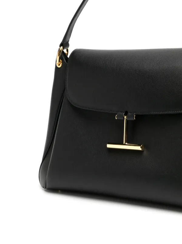 TOM FORD Medium Tara Shoulder Bag | Black | FARFETCH OM