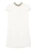 TOM FORD short-sleeves mini dress - Neutrals