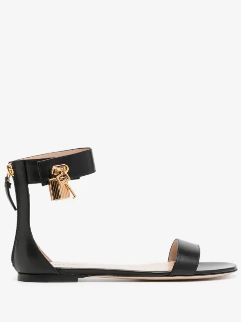 TOM FORD leather sandals