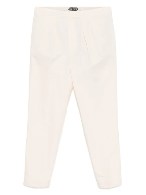 Pantalon chino en popeline - TOM FORD - Modalova