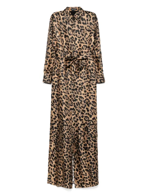 TOM FORD leopard-print dress