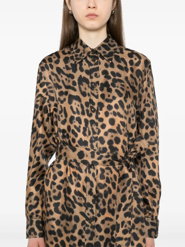 TOM FORD レオパード ドレス | ブラウン | FARFETCH JP