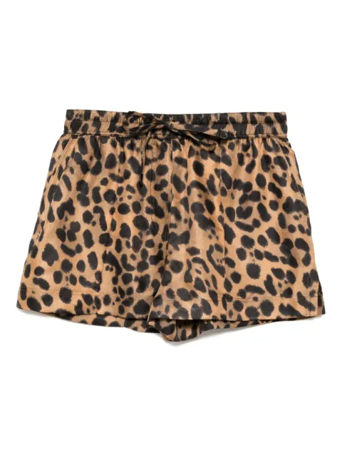 TOM FORD bermudas con estampado de leopardo