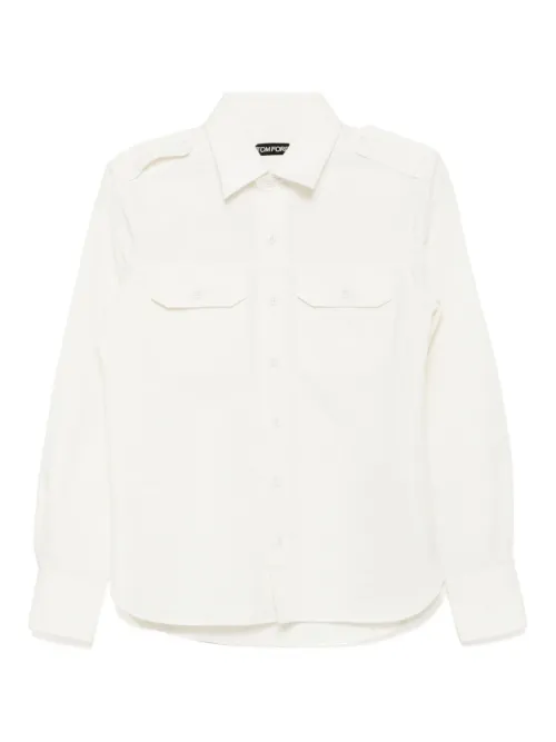Chemise en popeline - TOM FORD - Modalova