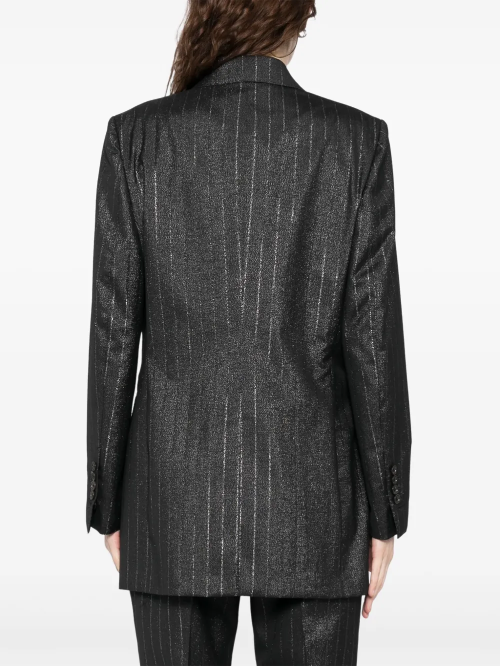 TOM FORD Gestreepte blazer Zwart