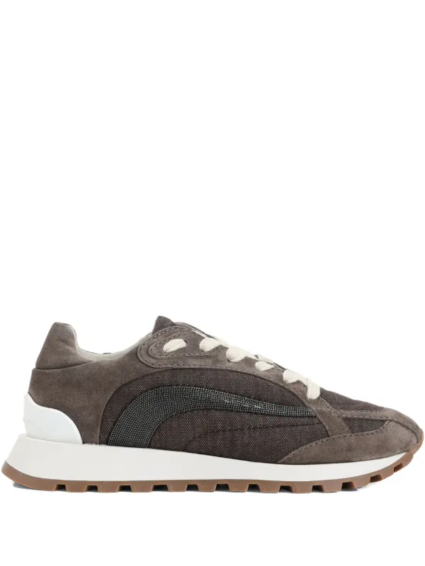 Brunello Cucinelli モニーレ スニーカー | グレー | FARFETCH JP