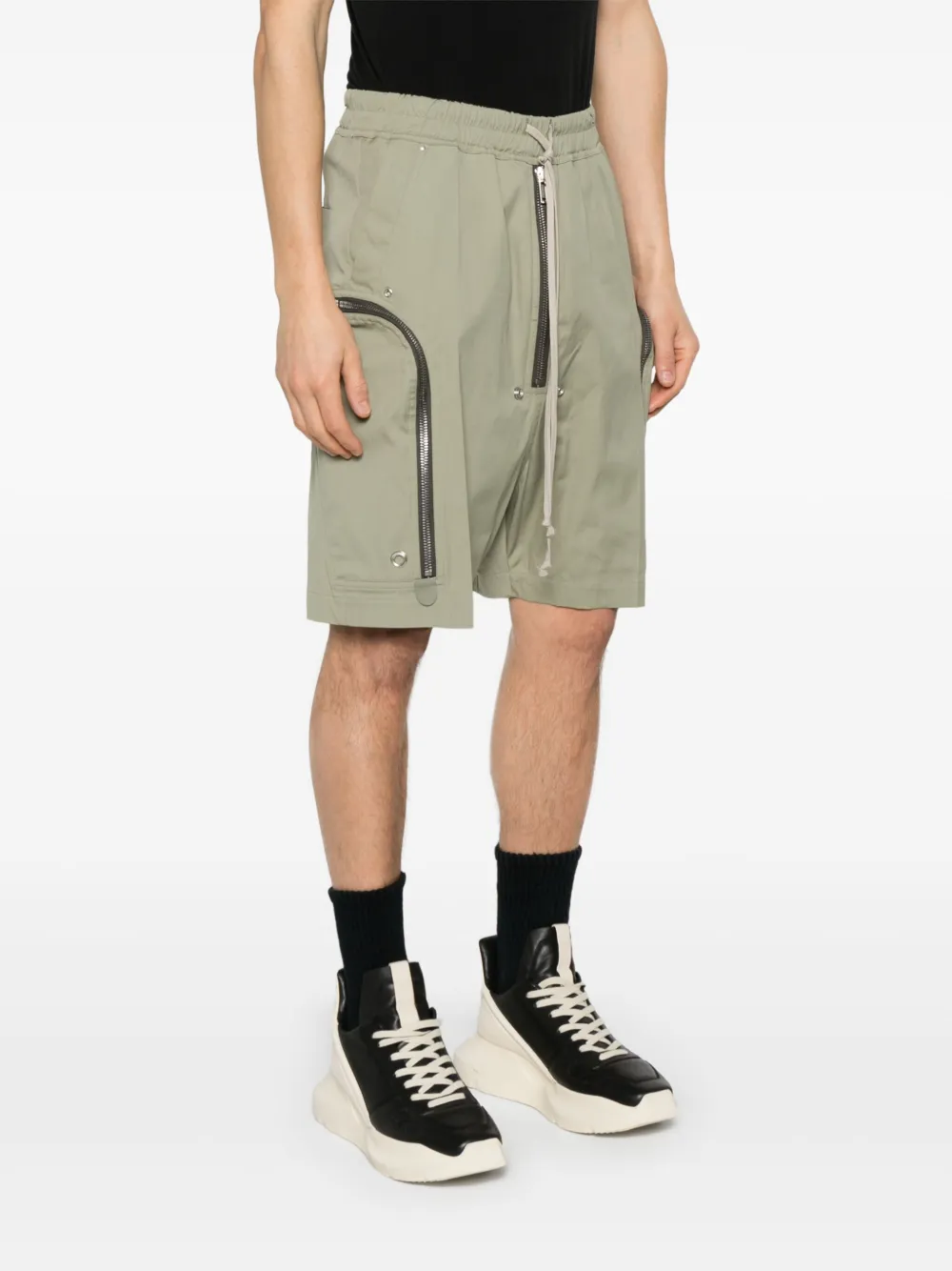 Rick Owens Bauhaus Bela shorts Groen