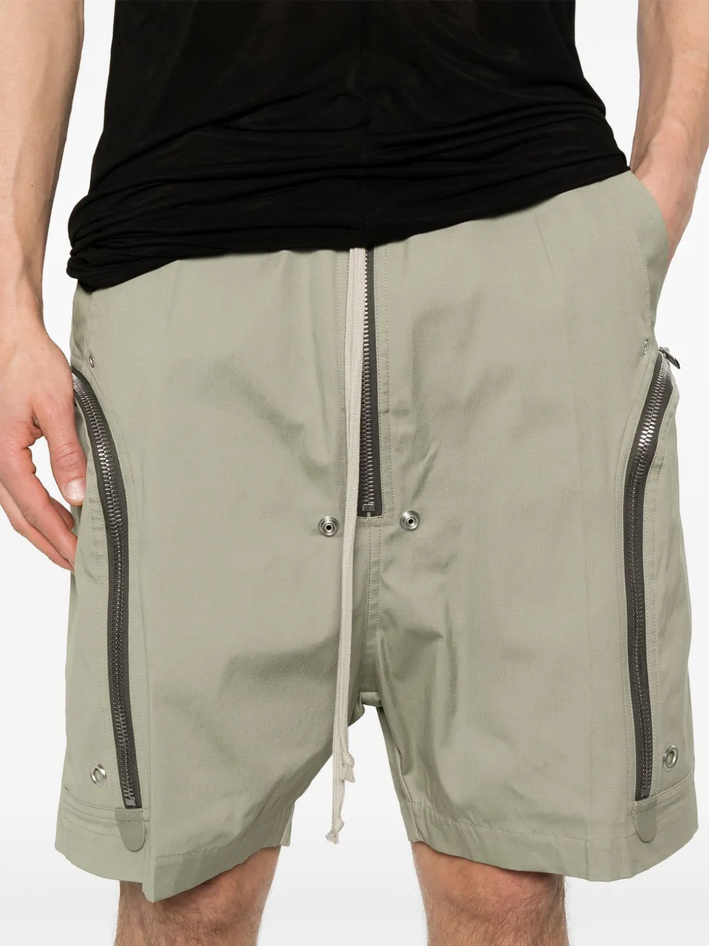 Rick Owens Bauhaus Bela shorts Groen