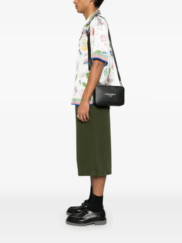 ショルダーバッグ DOLCE  GABBANA Men Messenger Bags BM2386AV95680999 Black Dolce & Gabbana - Nylon messenger bag black - The Corner