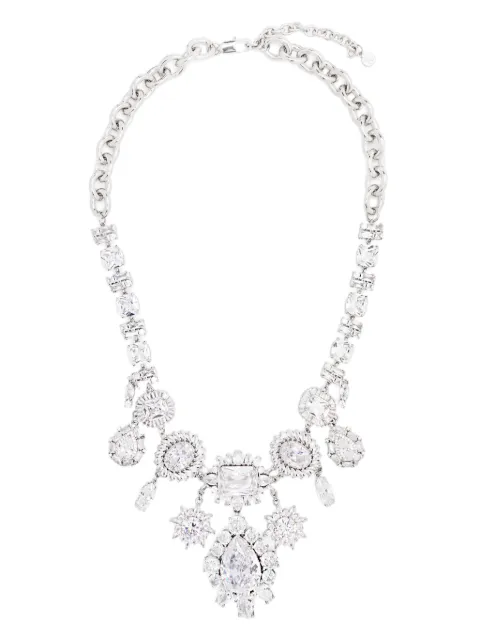 Rabanne crystal-embellished necklace