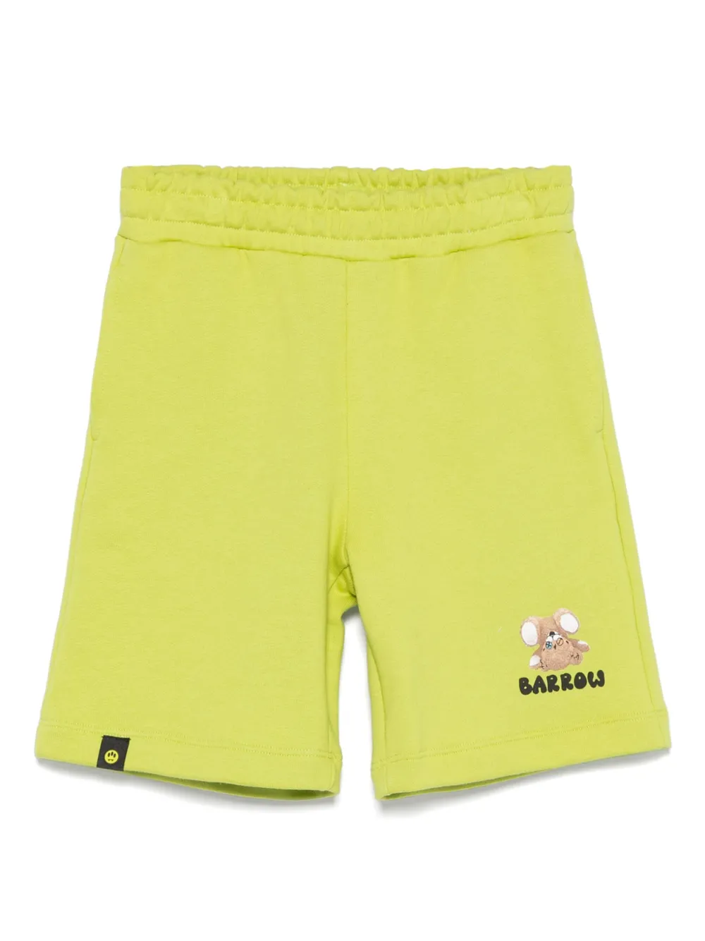 Barrow kids Shorts met logoprint Groen