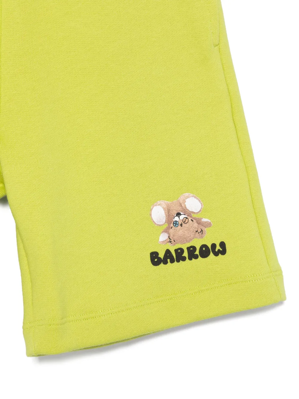 Barrow kids Shorts met logoprint Groen