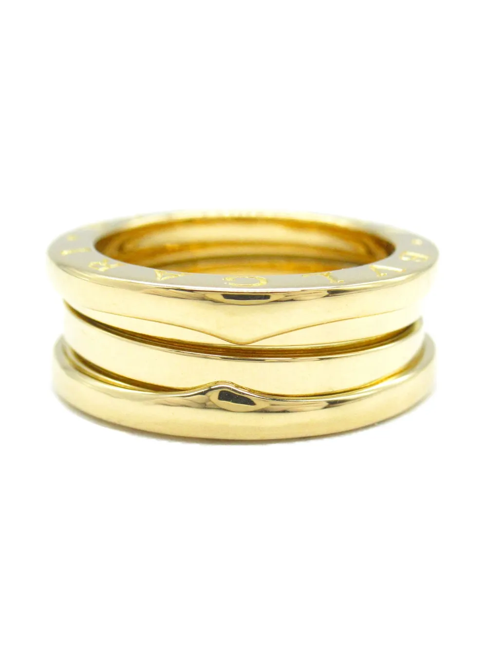 2010s 18kt yellow gold B-zero1 ring