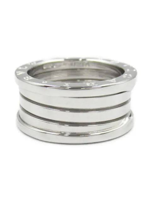 Bvlgari Pre-Owned anillo B.Zero1 en oro blanco de 18kt 2010