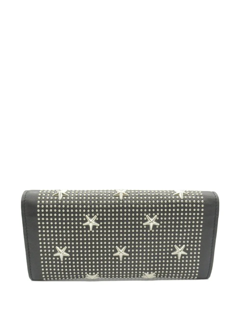 Jimmy Choo Pre-Owned 2010s star-stud wallet - Zwart