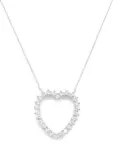 Van Cleef & Arpels 2010s platinum diamond necklace - Silver