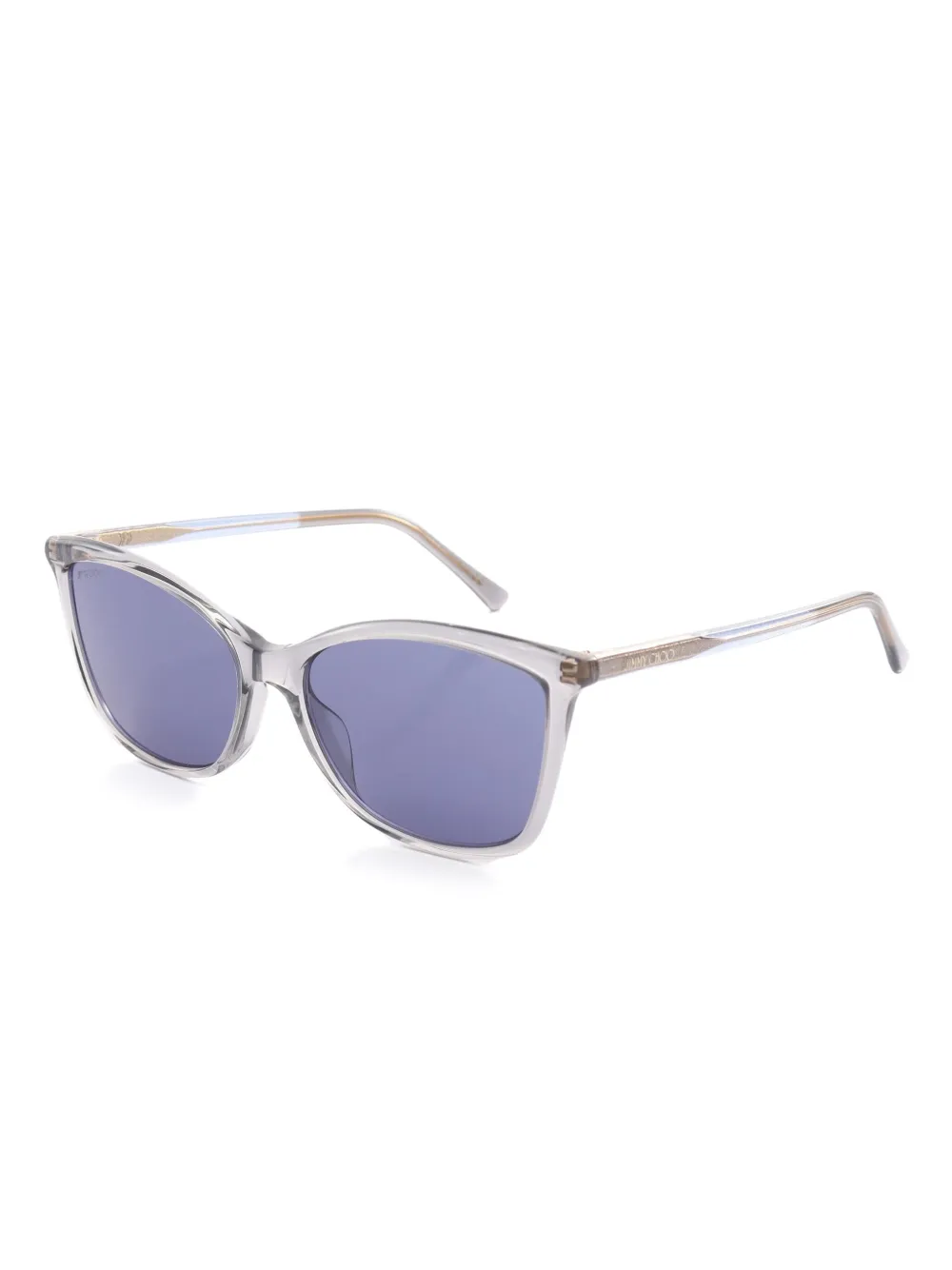 Jimmy Choo Pre-Owned 2020s square-frame sunglasses - Paars