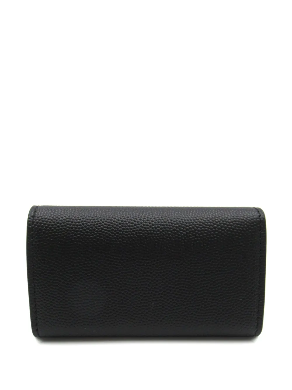 Saint Laurent Pre-Owned 2020s leather key case - Zwart