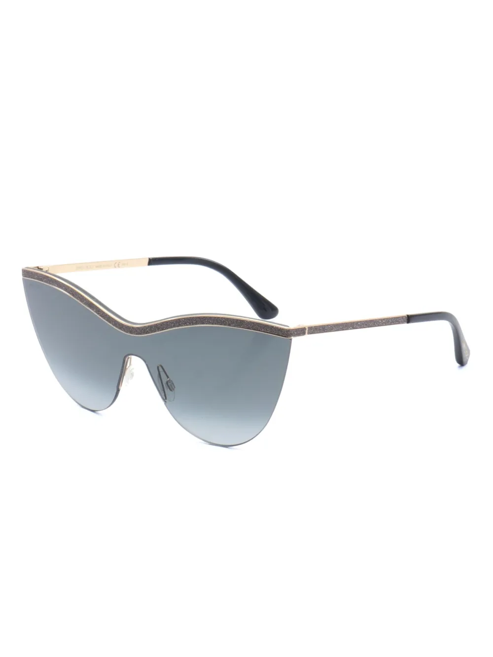 Jimmy Choo Pre-Owned 2020s Kristen/s sunglasses - Zwart