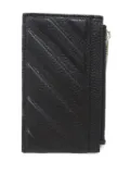 Off-White Pre-Owned 2020s leather wallet - Black