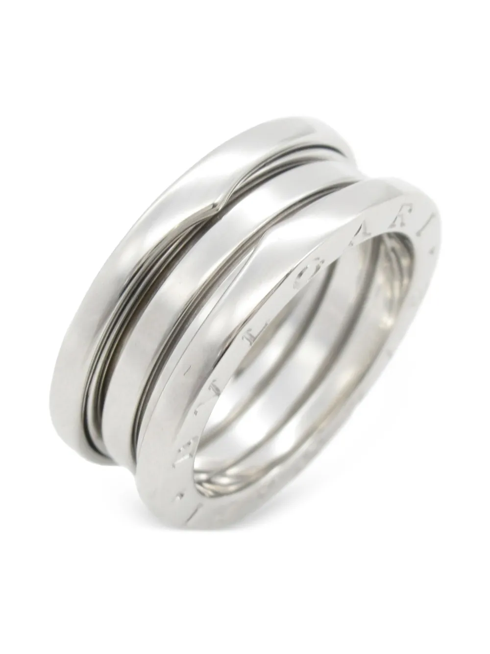 Bvlgari Pre-Owned 2010s B.zero1 ring - Zilver