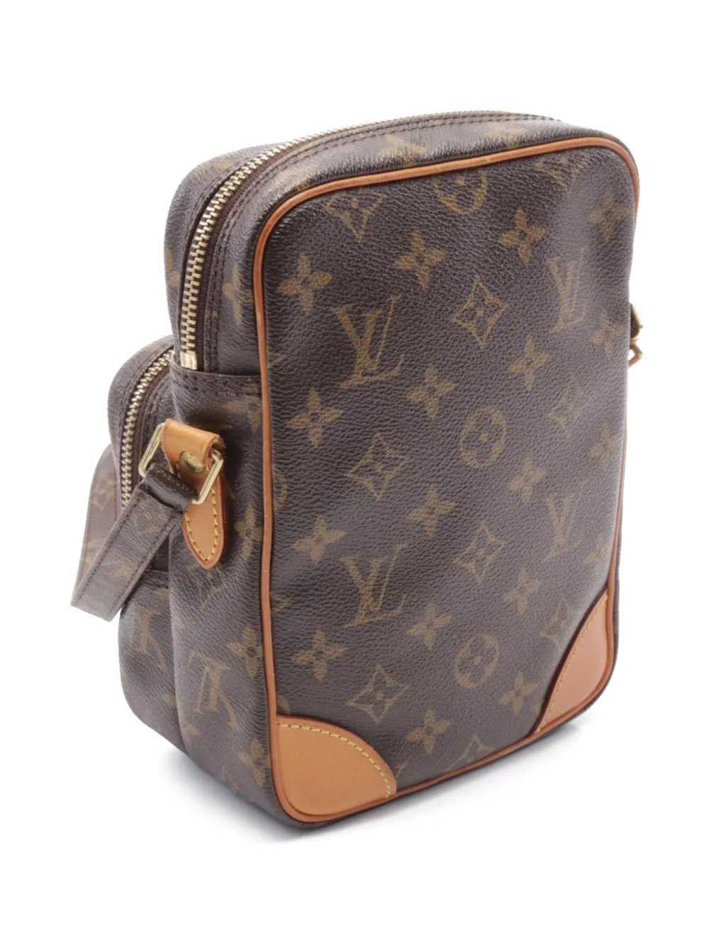 Louis Vuitton Pre-Owned 2002 Amazon crossbodytas met monogram - Bruin