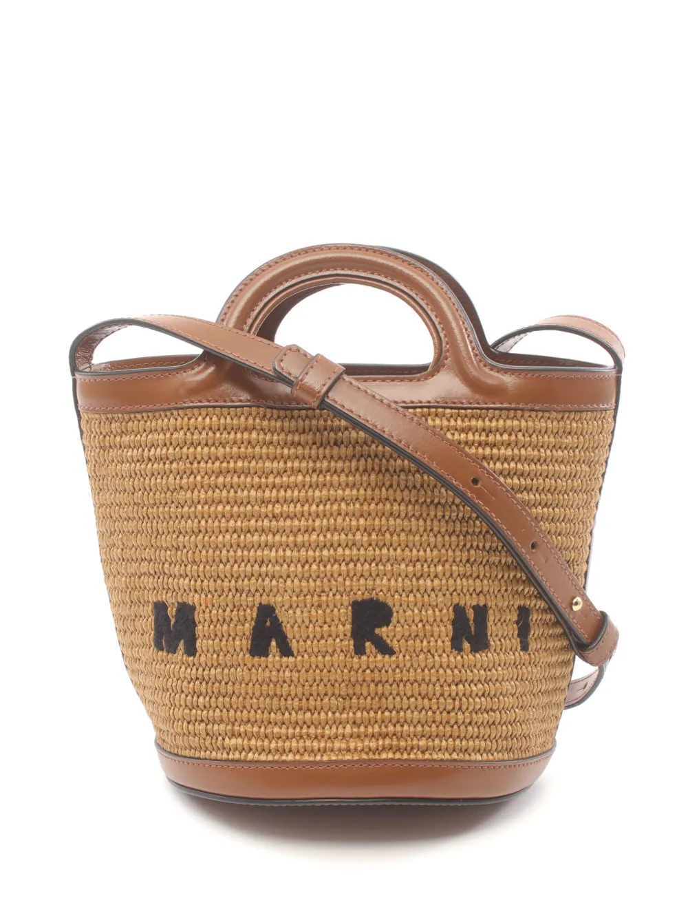 2010s small Tropicalia basket bag