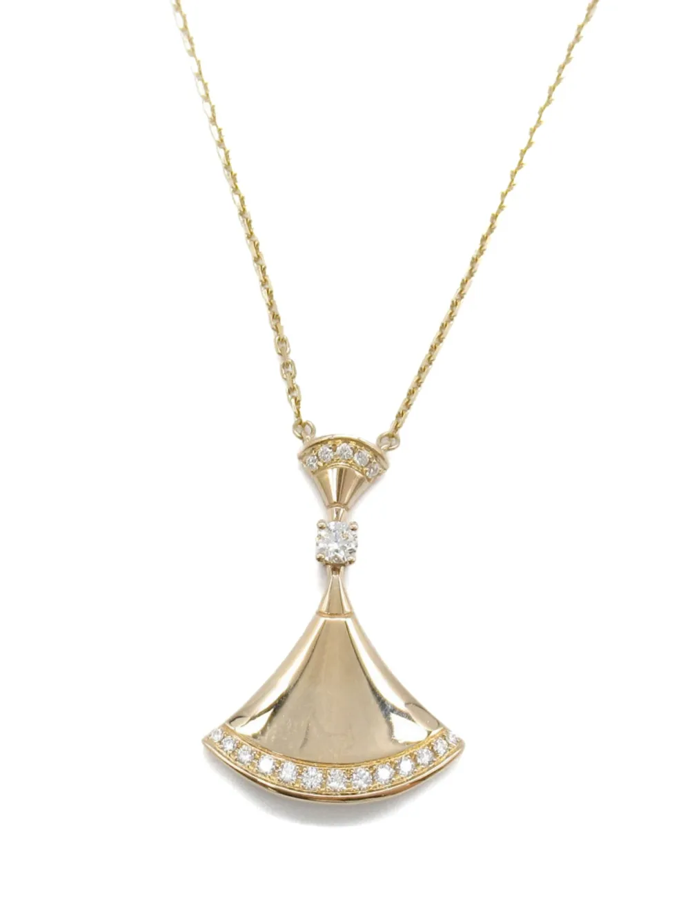 Bvlgari Pre-Owned 2010s Divas' Dream ダイヤモンド ネックレス 18Kローズゴールド - ピンク Bvlgari Pre-Owned 2010s Divas' Dream ダイヤモンド ネックレス 18Kローズゴールド - ピンク