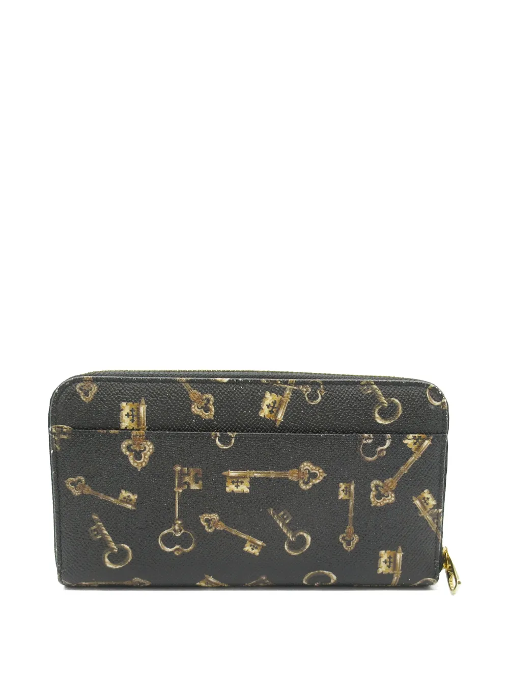 Dolce & Gabbana Pre-Owned 2010s key-print wallet - Zwart