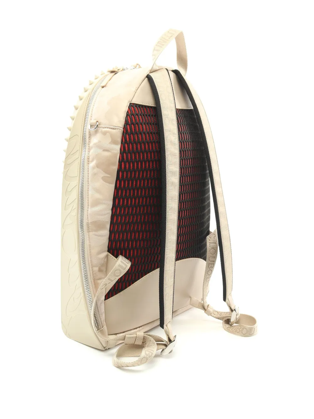 Christian Louboutin Pre-Owned 2010s Backparis backpack - Beige