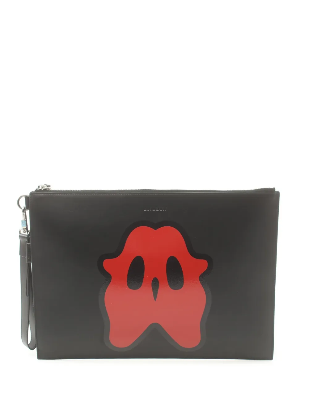 2000s monster-graphic clutch bag