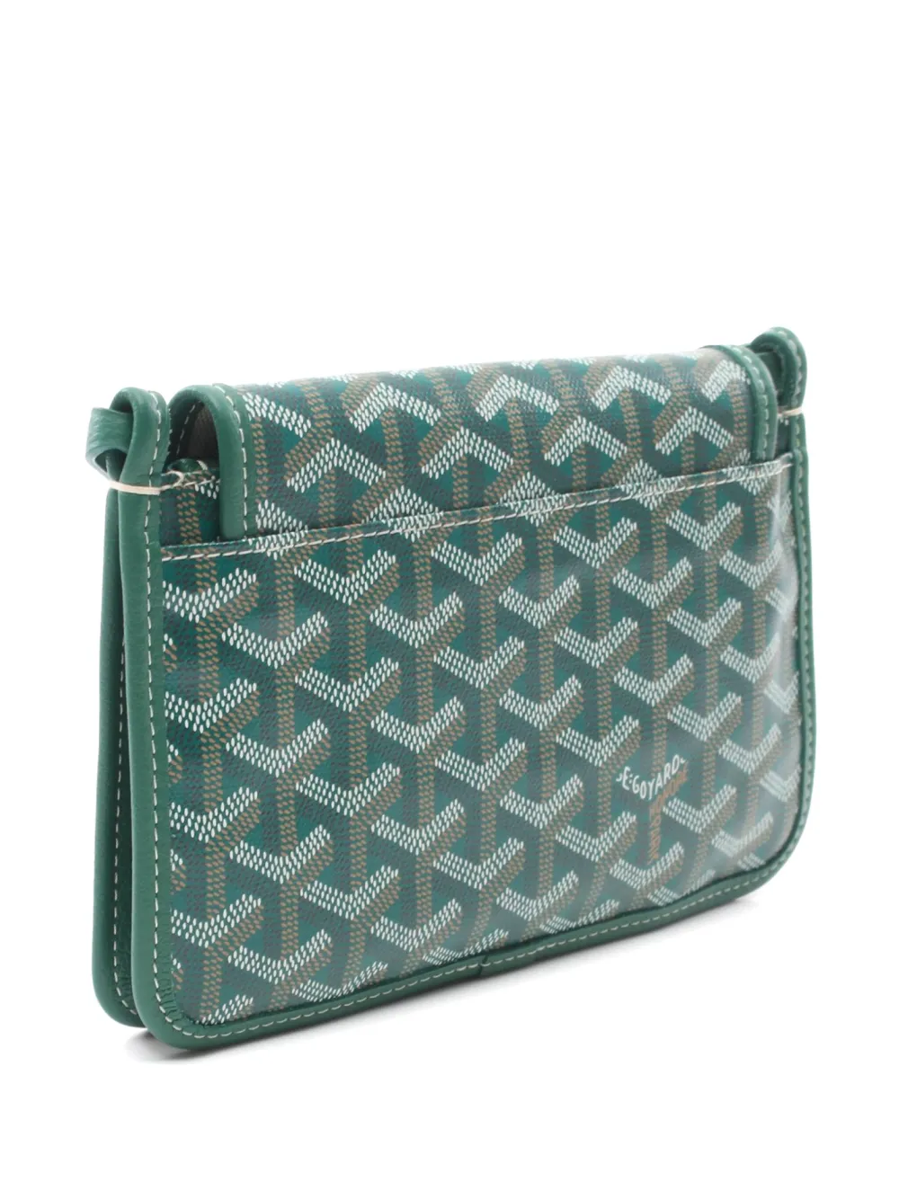 Goyard Pre-Owned 2020s Plumet Pocket canvas bag - Groen