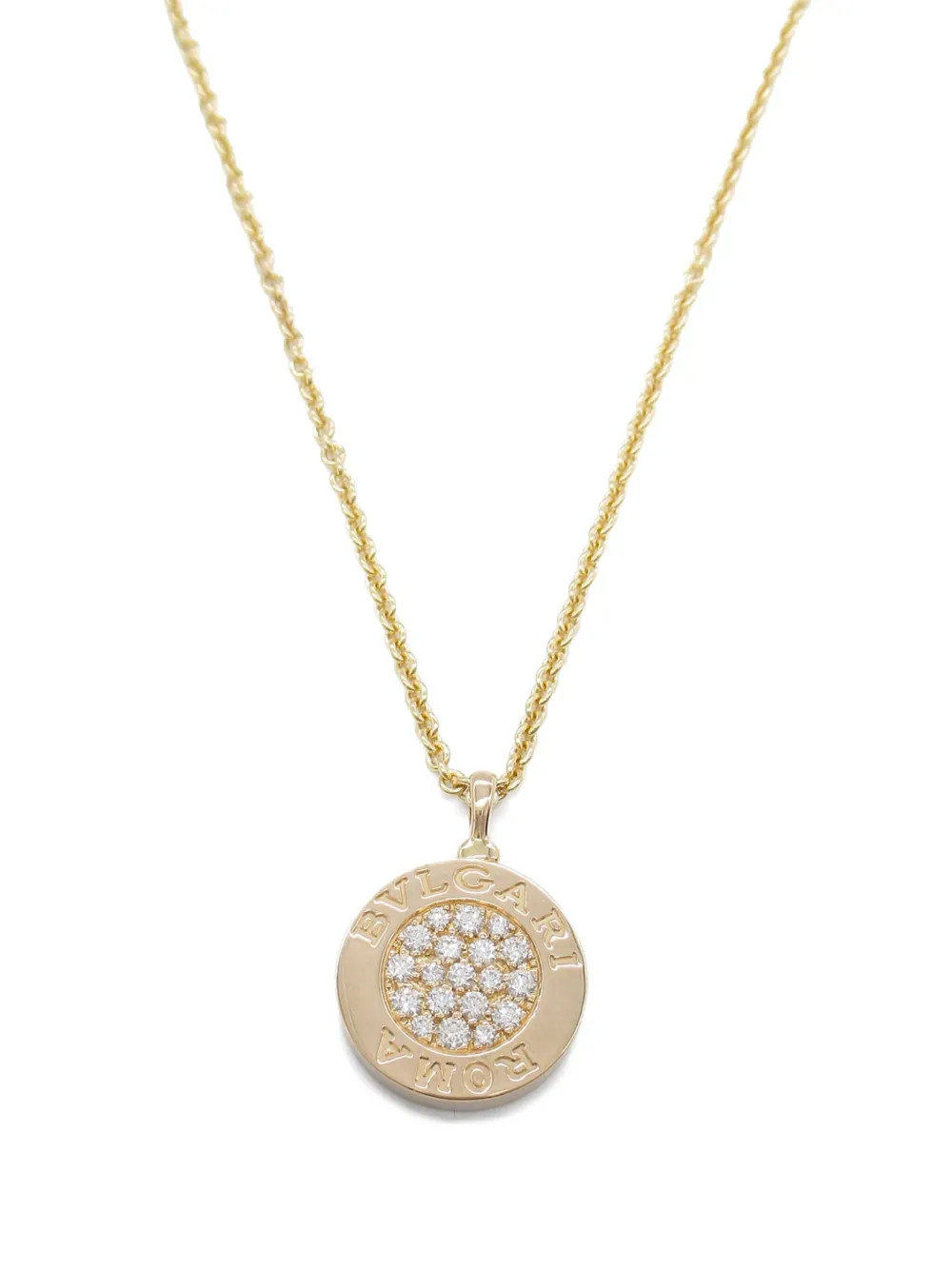 Bvlgari Pre-Owned collar en oro rosa de 18kt con diamantes y ónix 2010 | rosado | Image 1