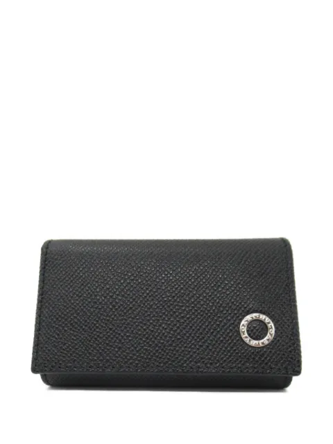 Bvlgari Pre-Owned 2020s leather key case