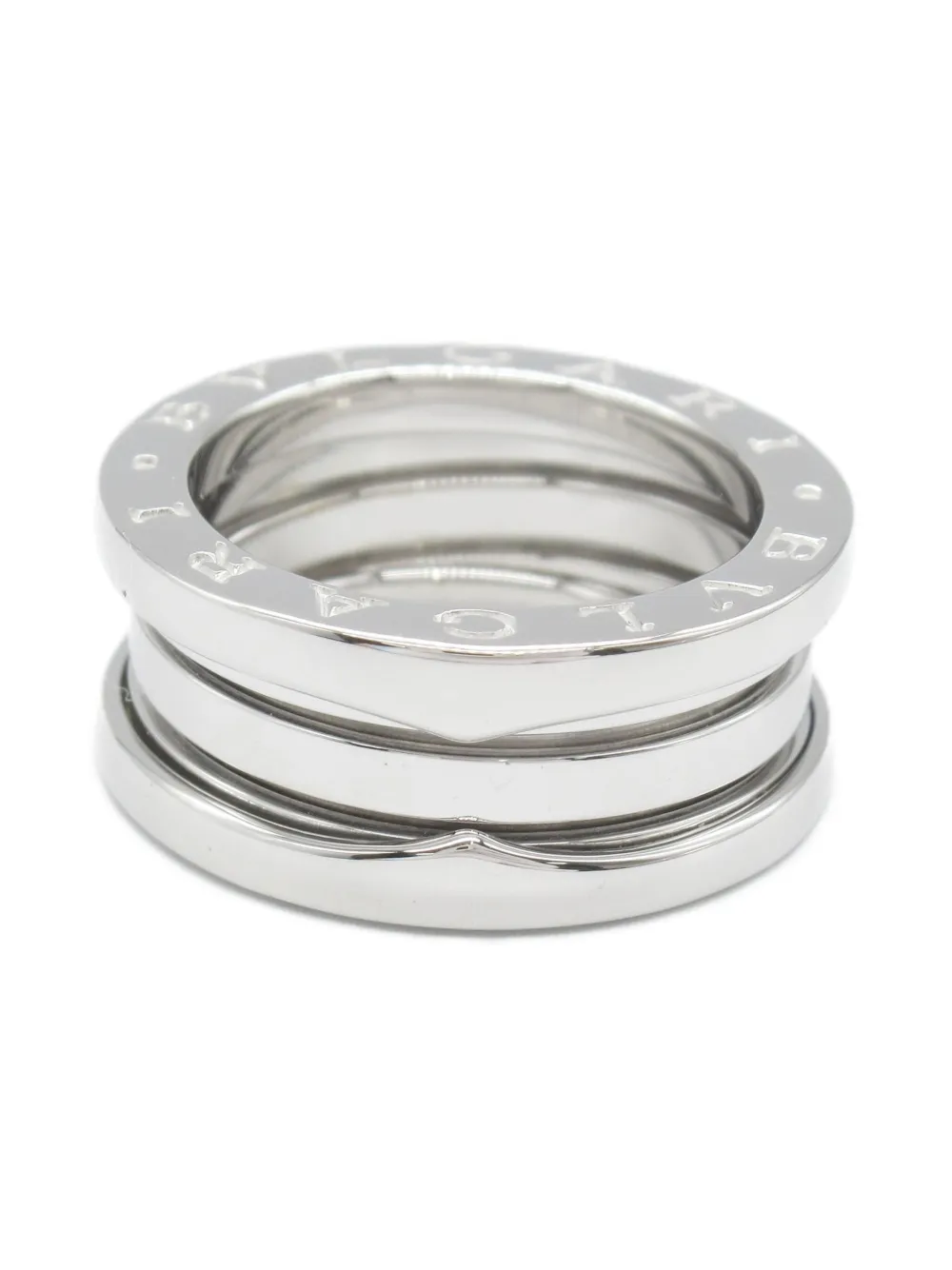 Bvlgari Pre-Owned anillo B.zero1 en oro blanco de 18kt 2010 | Hombre | Image 2