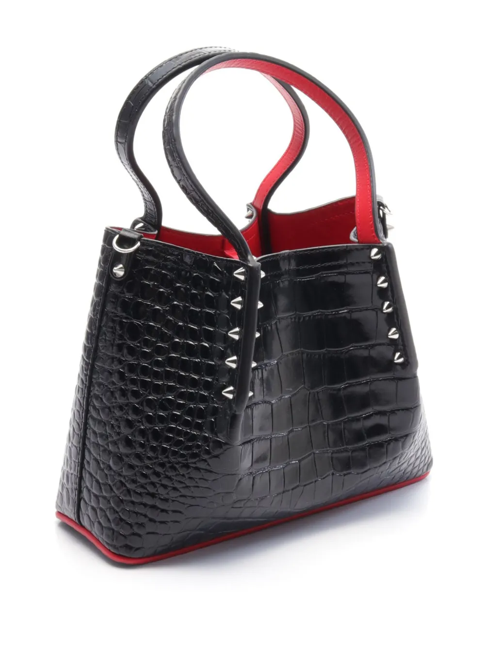 Christian Louboutin Pre-Owned 2020s Cabarock mini-shopper - Zwart