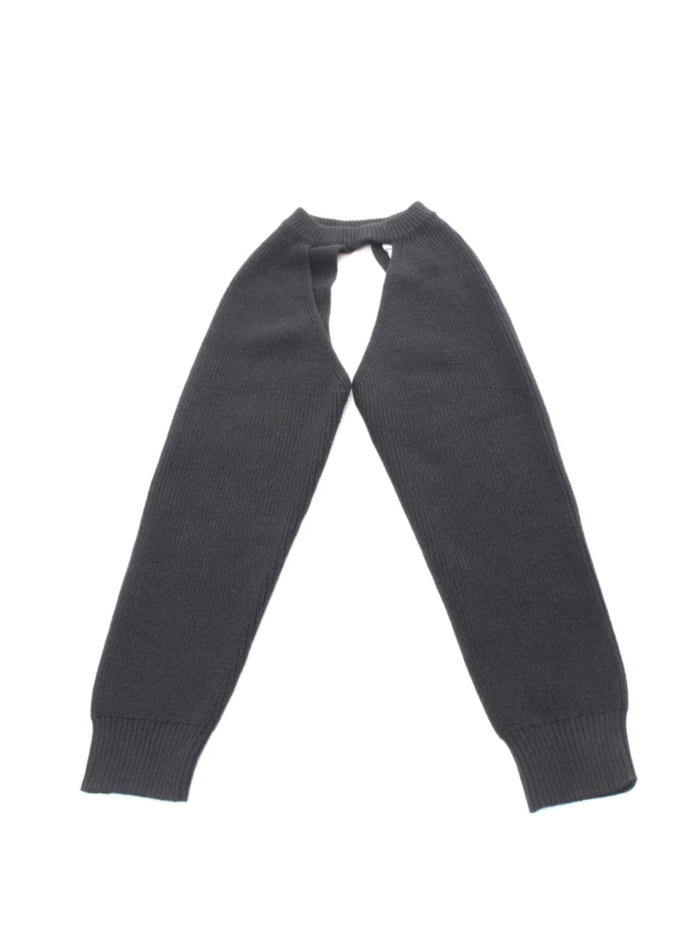 Pre-owned Burberry 2020s Ribbed-knit Arm Cover In Black