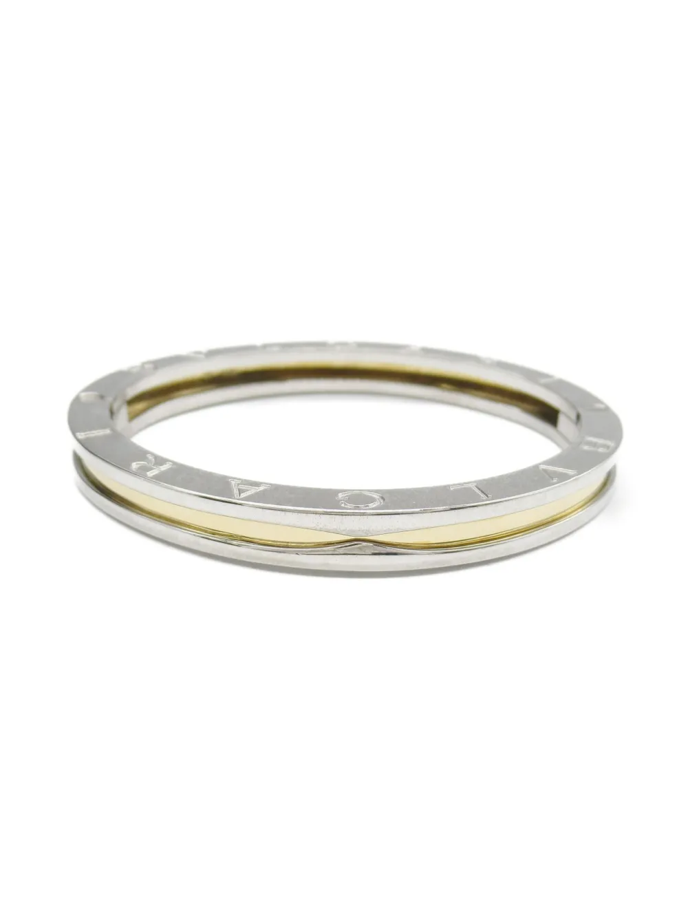 Bvlgari Pre-Owned 2010s 18kt yellow gold B.zero1 bangle bracelet | Pre-Owned | Image 2