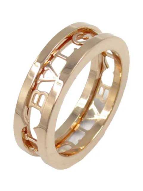 Bvlgari Pre-Owned 2010s 18K rose gold B.zero1 ring