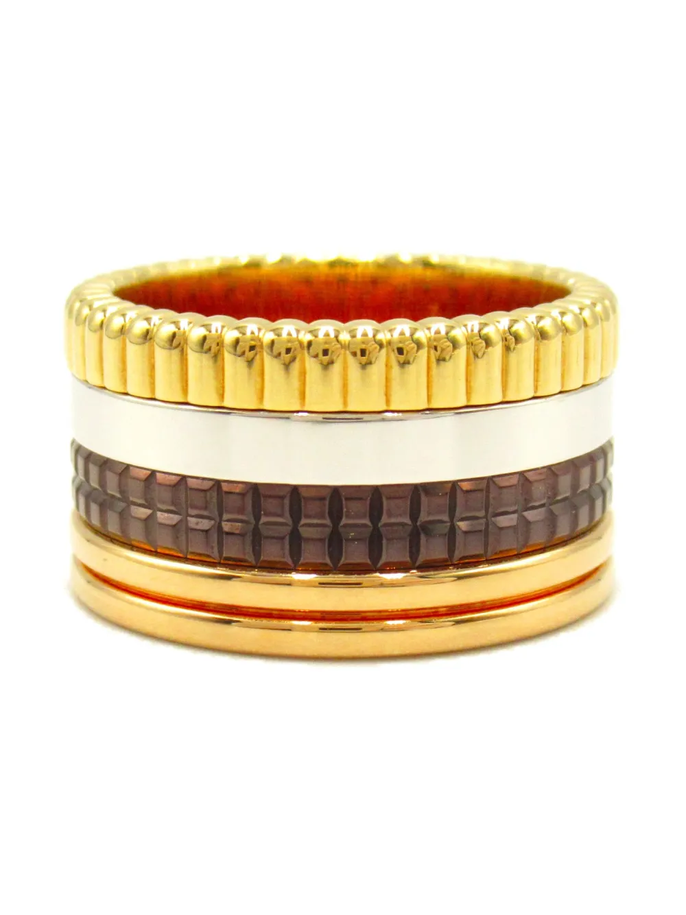 Boucheron Pre-Owned 2010s 18K yellow gold Quatre ring | Pre-Owned | Image 2
