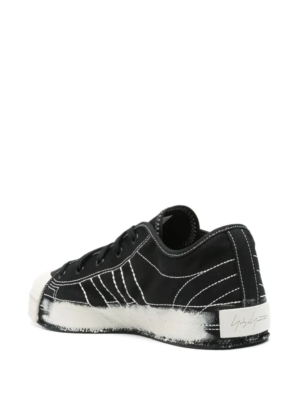 Y-3 Nizza Lo Sneakers | Black | FARFETCH