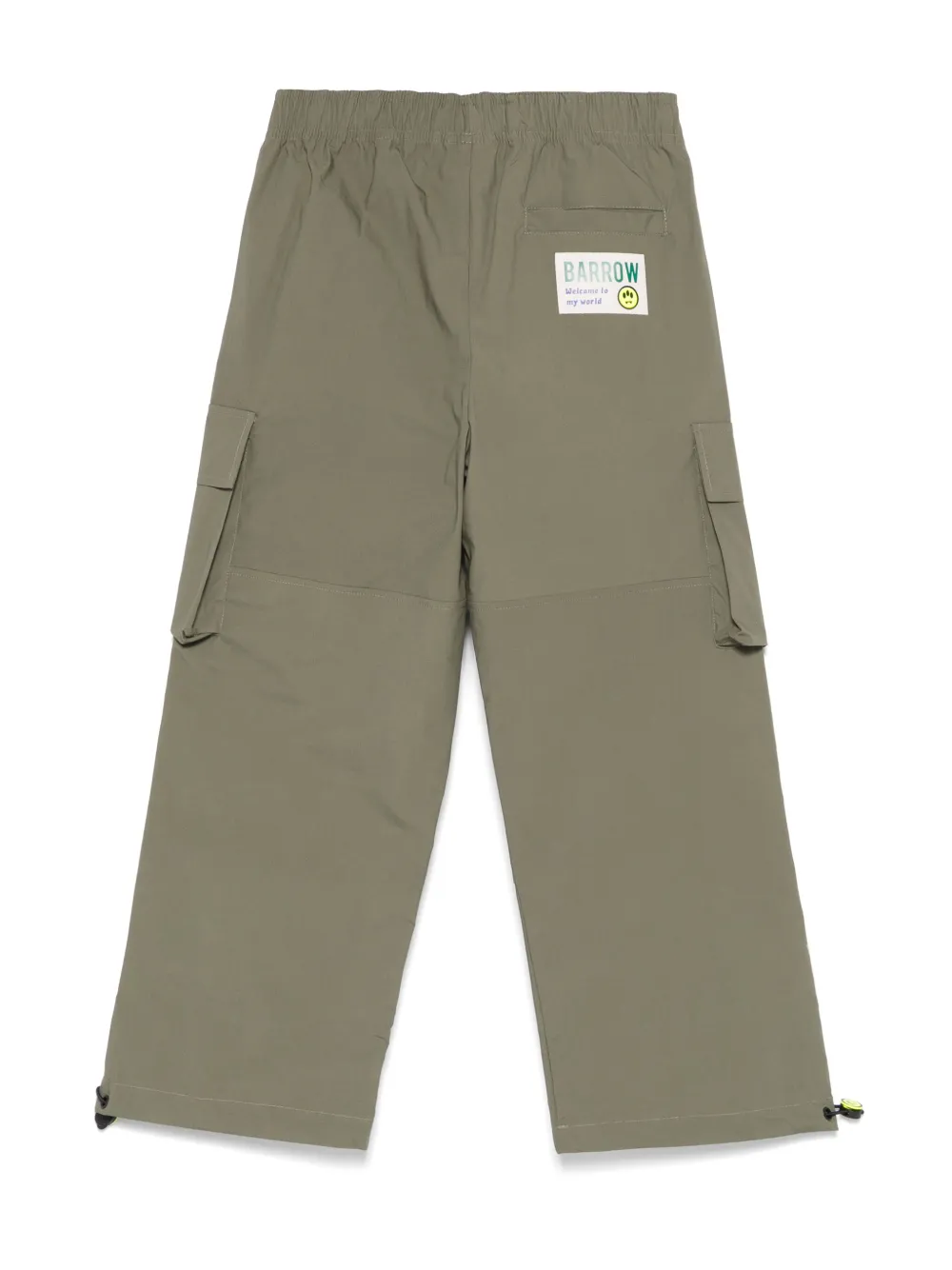 Barrow kids Popeline cargo broek - Groen