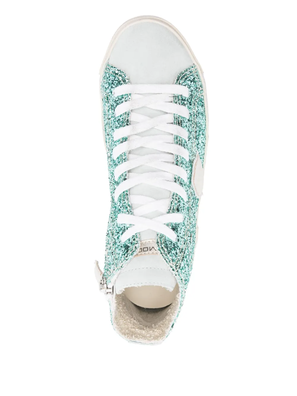 Philippe Model Paris Sneakers met glitter Blauw