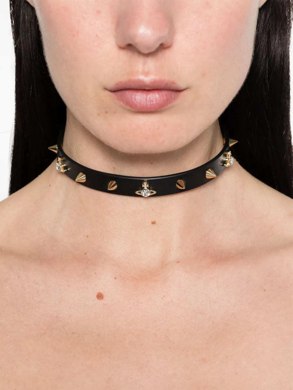 Vivienne Westwood Lio choker - Zwart