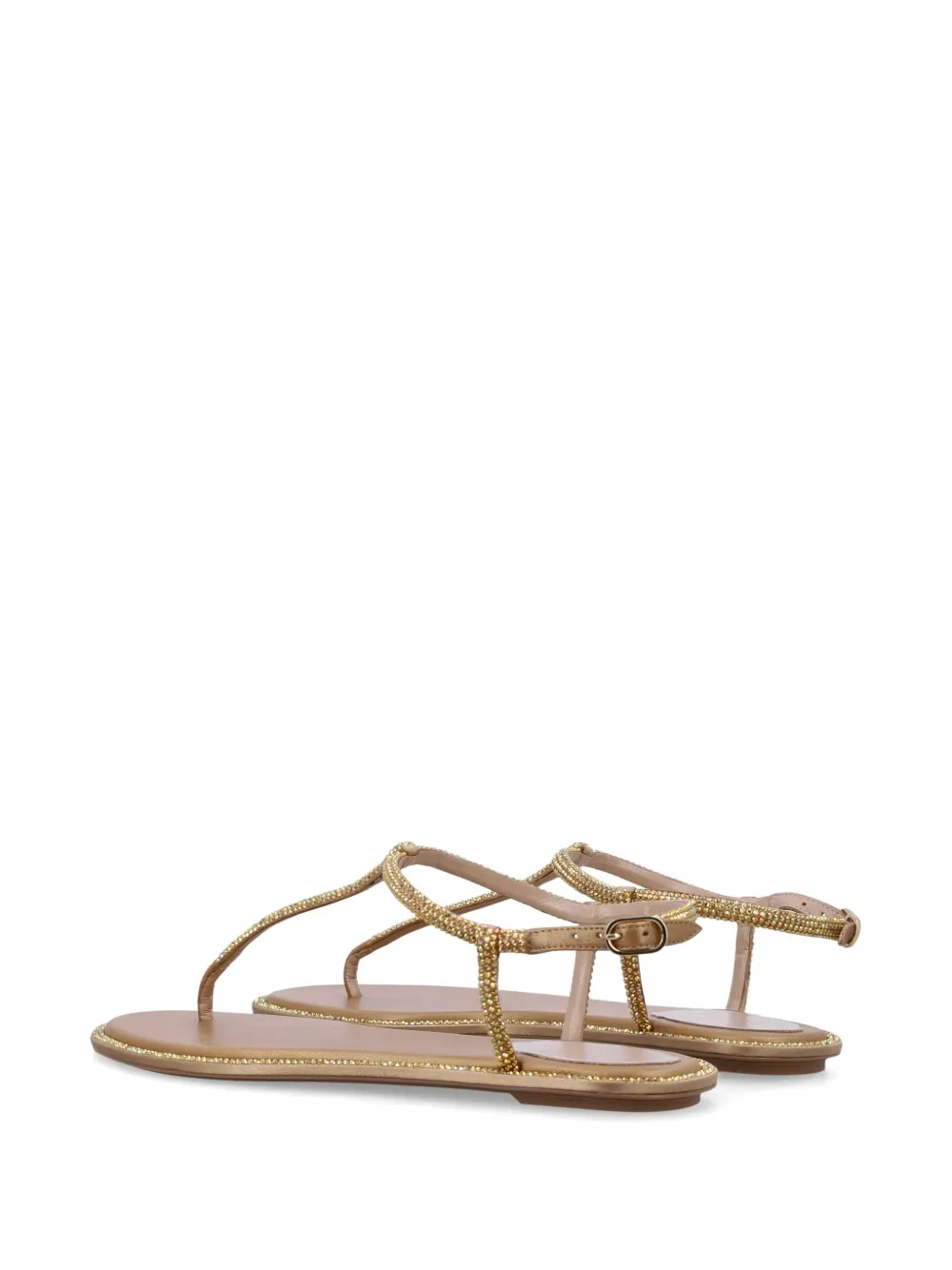 René Caovilla Diana sandals Neutrals