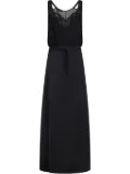 Balenciaga patched maxi dress - Black