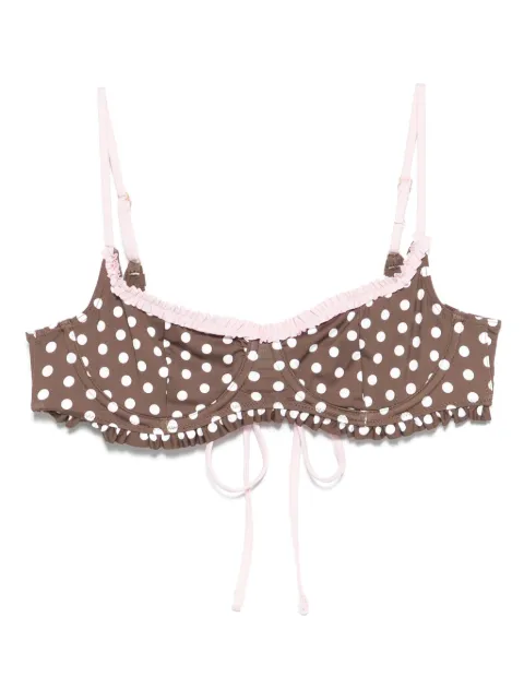 Frankies Bikinis top de bikini Lillie