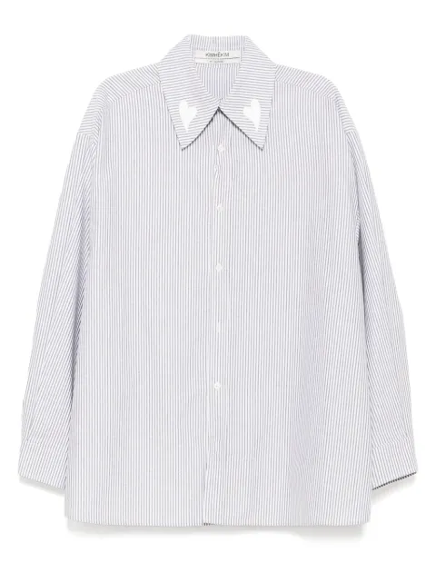 Kimhekim camisa con parche de corazón